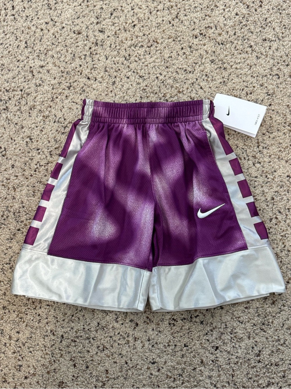 Nike Kids' Purple Basketball Shorts size XS